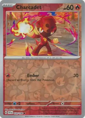 Charcadet 039/198 (SV01: Scarlet & Violet Base Set)  - Reverse Holofoil | Good Games Adelaide SA