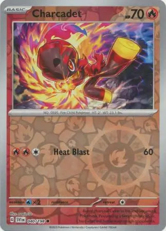 Charcadet 040/198 (SV01: Scarlet & Violet Base Set)  - Reverse Holofoil | Good Games Adelaide SA
