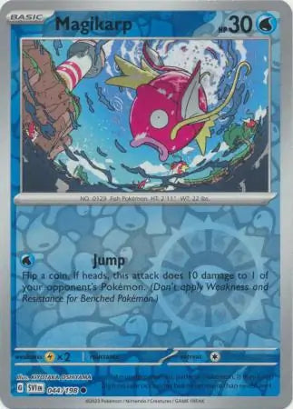 Magikarp 044/198 (SV01: Scarlet & Violet Base Set)  - Reverse Holofoil | Good Games Adelaide SA