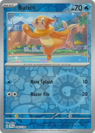 Buizel 046/198 (SV01: Scarlet & Violet Base Set)  - Reverse Holofoil | Good Games Adelaide SA