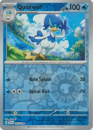 Quaxwell 053/198 (SV01: Scarlet & Violet Base Set)  - Reverse Holofoil | Good Games Adelaide SA