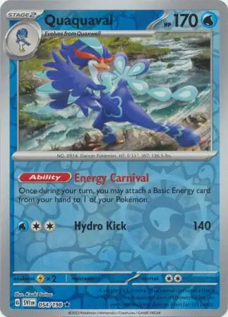 Quaquaval 054/198 (SV01: Scarlet & Violet Base Set)  - Reverse Holofoil | Good Games Adelaide SA