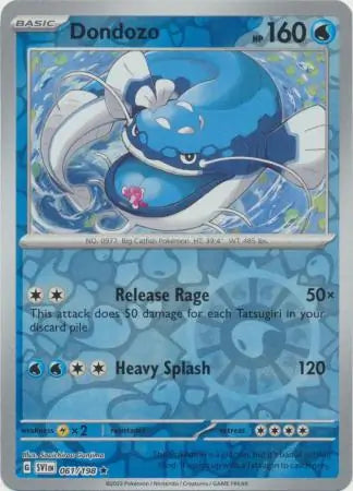 Dondozo 061/198 (SV01: Scarlet & Violet Base Set)  - Reverse Holofoil | Good Games Adelaide SA