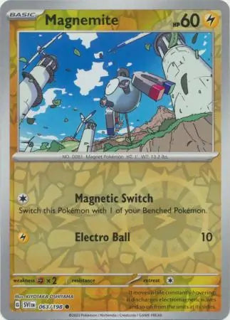 Magnemite 063/198 (SV01: Scarlet & Violet Base Set)  - Reverse Holofoil | Good Games Adelaide SA