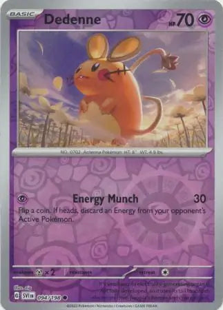 Dedenne 094/198 (SV01: Scarlet & Violet Base Set)  - Reverse Holofoil | Good Games Adelaide SA