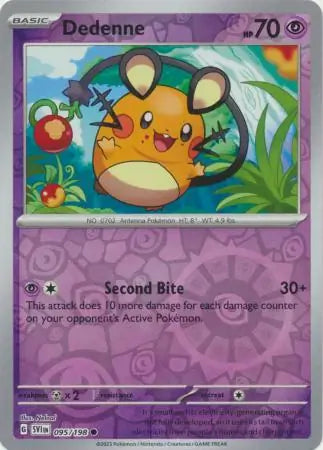 Dedenne 095/198 (SV01: Scarlet & Violet Base Set)  - Reverse Holofoil | Good Games Adelaide SA