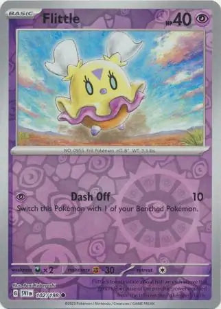 Flittle 102/198 (SV01: Scarlet & Violet Base Set)  - Reverse Holofoil | Good Games Adelaide SA