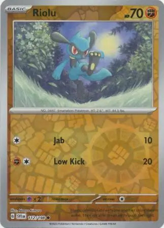 Riolu 112/198 (SV01: Scarlet & Violet Base Set)  - Reverse Holofoil | Good Games Adelaide SA