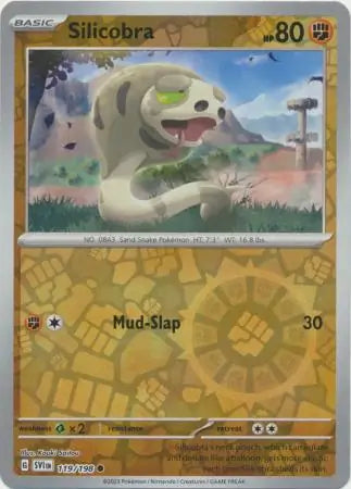 Silicobra 119/198 (SV01: Scarlet & Violet Base Set)  - Reverse Holofoil | Good Games Adelaide SA