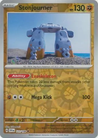 Stonjourner 121/198 (SV01: Scarlet & Violet Base Set)  - Reverse Holofoil | Good Games Adelaide SA