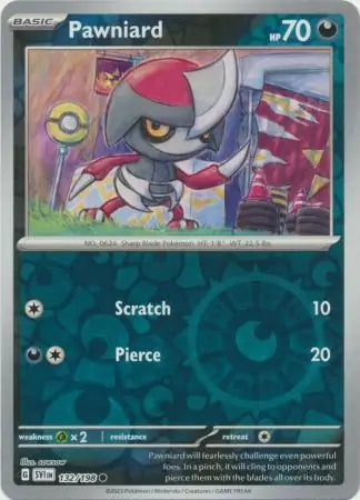 Pawniard 132/198 (SV01: Scarlet & Violet Base Set)  - Reverse Holofoil | Good Games Adelaide SA