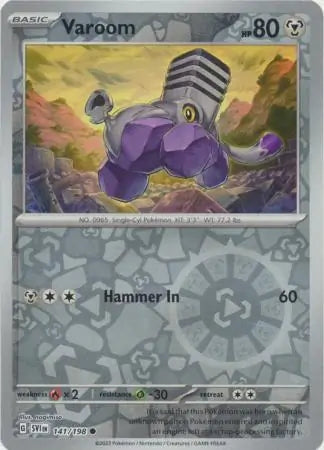Varoom 141/198 (SV01: Scarlet & Violet Base Set)  - Reverse Holofoil | Good Games Adelaide SA