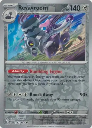 Revavroom 142/198 (SV01: Scarlet & Violet Base Set)  - Reverse Holofoil | Good Games Adelaide SA