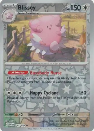 Blissey 145/198 (SV01: Scarlet & Violet Base Set)  - Reverse Holofoil | Good Games Adelaide SA