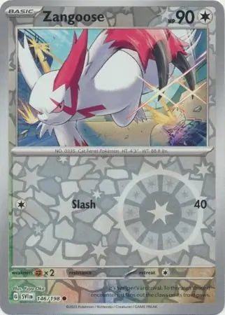 Zangoose 146/198 (SV01: Scarlet & Violet Base Set)  - Reverse Holofoil | Good Games Adelaide SA