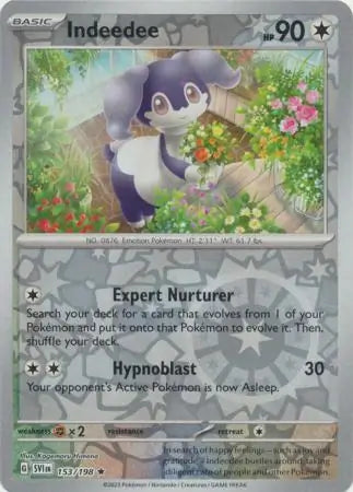 Indeedee 153/198 (SV01: Scarlet & Violet Base Set)  - Reverse Holofoil | Good Games Adelaide SA