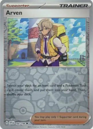 Arven 166/198 (SV01: Scarlet & Violet Base Set)  - Reverse Holofoil | Good Games Adelaide SA
