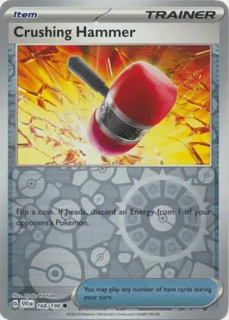 Crushing Hammer 168/198 (SV01: Scarlet & Violet Base Set)  - Reverse Holofoil | Good Games Adelaide SA