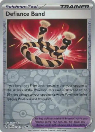 Defiance Band 169/198 (SV01: Scarlet & Violet Base Set)  - Reverse Holofoil | Good Games Adelaide SA