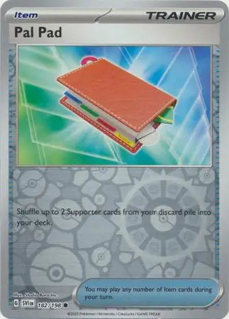 Pal Pad 182/198 (SV01: Scarlet & Violet Base Set)  - Reverse Holofoil | Good Games Adelaide SA