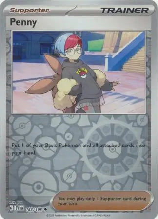 Penny 183/198 (SV01: Scarlet & Violet Base Set)  - Reverse Holofoil | Good Games Adelaide SA