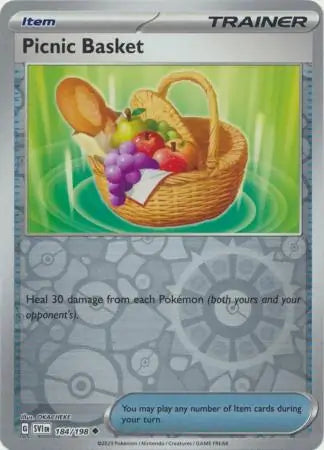 Picnic Basket 184/198 (SV01: Scarlet & Violet Base Set)  - Reverse Holofoil | Good Games Adelaide SA