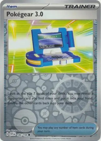 Pokegear 3.0 186/198 (SV01: Scarlet & Violet Base Set)  - Reverse Holofoil | Good Games Adelaide SA