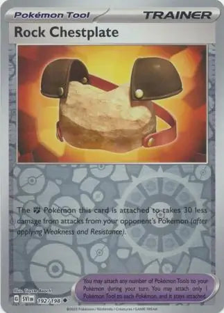 Rock Chestplate 192/198 (SV01: Scarlet & Violet Base Set)  - Reverse Holofoil | Good Games Adelaide SA