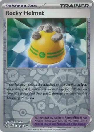 Rocky Helmet 193/198 (SV01: Scarlet & Violet Base Set)  - Reverse Holofoil | Good Games Adelaide SA