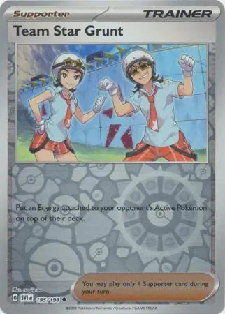 Team Star Grunt 195/198 (SV01: Scarlet & Violet Base Set)  - Reverse Holofoil | Good Games Adelaide SA