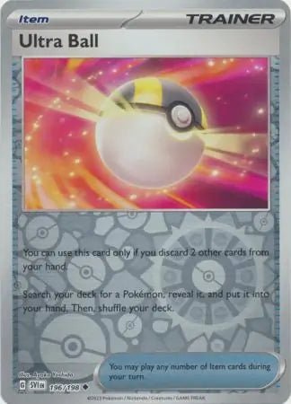 Ultra Ball 196/198 (SV01: Scarlet & Violet Base Set)  - Reverse Holofoil | Good Games Adelaide SA