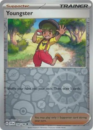 Youngster 198/198 (SV01: Scarlet & Violet Base Set)  - Reverse Holofoil | Good Games Adelaide SA