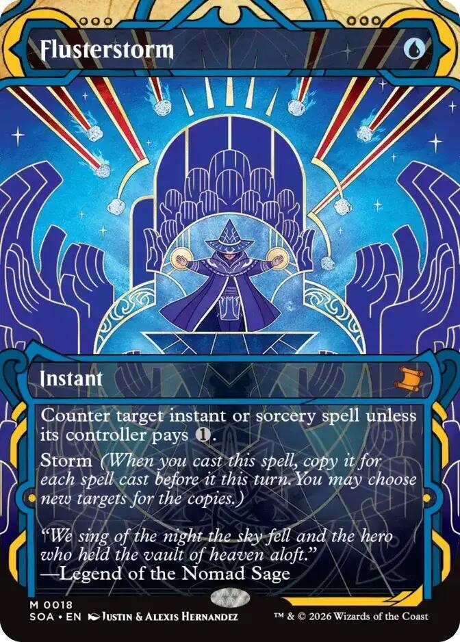 Flusterstorm 18 (Secrets of Strixhaven: Mystical Archive)  - Foil | Good Games Adelaide SA