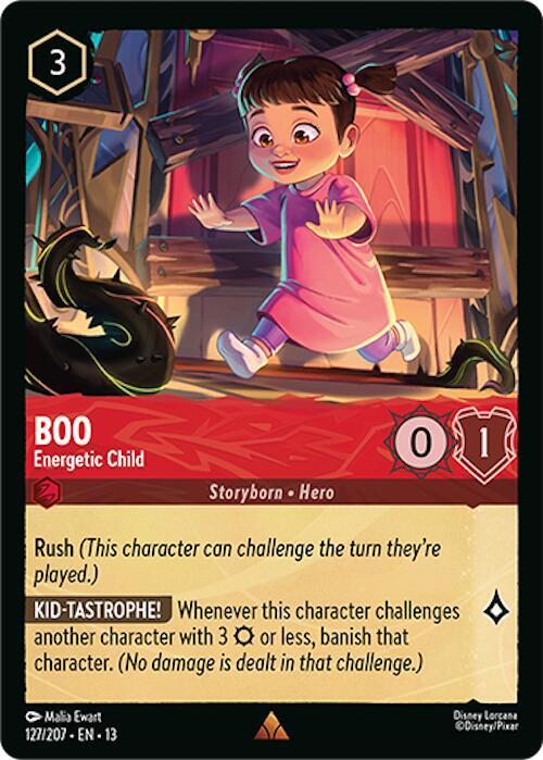 Boo, Energetic Child 127/207 (Attack of the Vine!)  | Good Games Adelaide SA