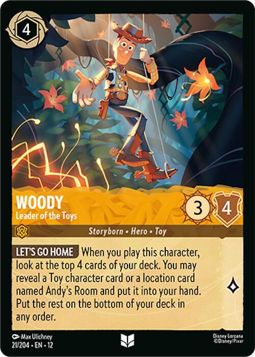 Woody, Leader of the Toys 21/204 (Wilds Unknown)  | Good Games Adelaide SA