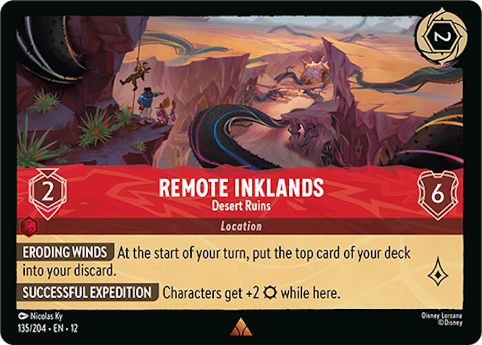 Remote Inklands, Desert Ruins 135/204 (Wilds Unknown)  | Good Games Adelaide SA