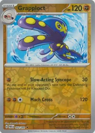 Grapploct 052/091 (SV: Paldean Fates)  - Reverse Holofoil | Good Games Adelaide SA