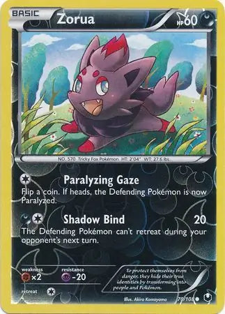 Zorua 70 70/108 (Dark Explorers)  - Reverse Holofoil | Good Games Adelaide SA