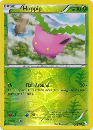 Hoppip 1/124 (Dragons Exalted)  - Reverse Holofoil | Good Games Adelaide SA