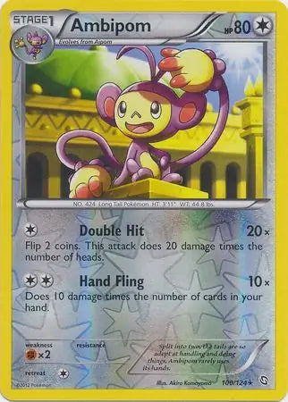 Ambipom 100/124 (Dragons Exalted)  - Reverse Holofoil | Good Games Adelaide SA