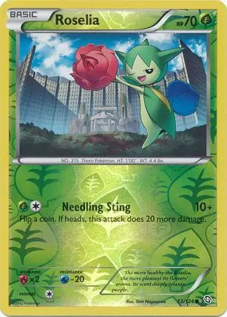Roselia 13/124 (Dragons Exalted)  - Reverse Holofoil | Good Games Adelaide SA