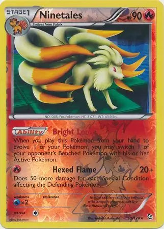 Ninetales 19/124 (Dragons Exalted)  - Reverse Holofoil | Good Games Adelaide SA
