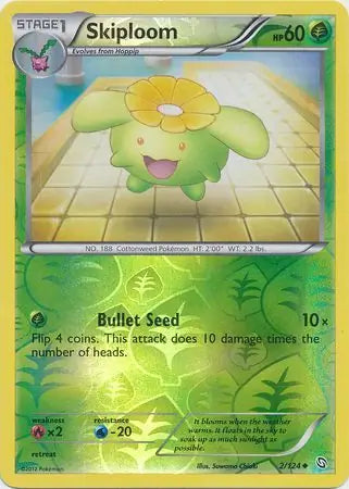 Skiploom 2/124 (Dragons Exalted)  - Reverse Holofoil | Good Games Adelaide SA