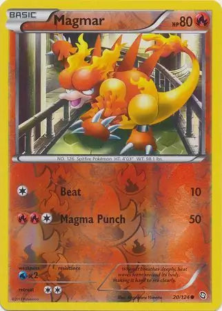 Magmar 20/124 (Dragons Exalted)  - Reverse Holofoil | Good Games Adelaide SA
