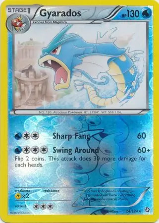 Gyarados 24/124 (Dragons Exalted)  - Reverse Holofoil | Good Games Adelaide SA