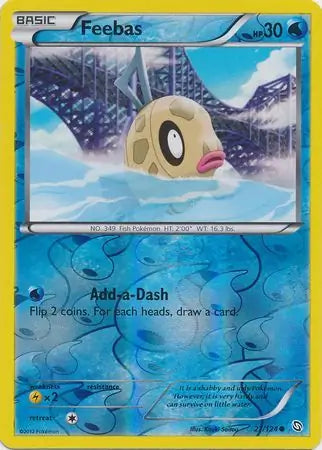 Feebas 27/124 (Dragons Exalted)  - Reverse Holofoil | Good Games Adelaide SA