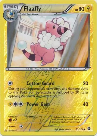Flaaffy 39/124 (Dragons Exalted)  - Reverse Holofoil | Good Games Adelaide SA