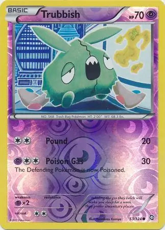 Trubbish 53/124 (Dragons Exalted)  - Reverse Holofoil | Good Games Adelaide SA