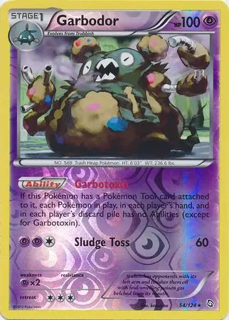 Garbodor 54/124 (Dragons Exalted)  - Reverse Holofoil | Good Games Adelaide SA