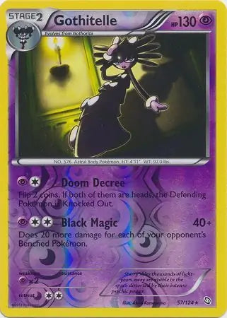 Gothitelle 57/124 (Dragons Exalted)  - Reverse Holofoil | Good Games Adelaide SA